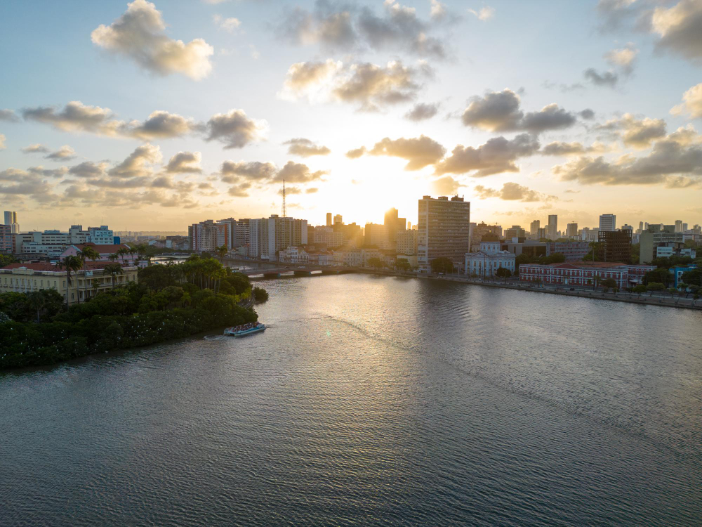 Recife, Pernambuco - Vista do Rio Capibaribe